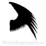 Кисти в виде крыльев ангела для Фотошопа - кисть 15
