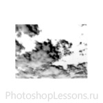 Кисти в виде облаков для Фотошопа - кисть 1