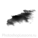 Кисти в виде облаков для Фотошопа - кисть 12