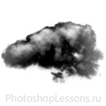 Кисти в виде облаков для Фотошопа - кисть 13