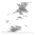 Кисти в виде облаков для Фотошопа - кисть 8