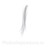 Кисти в виде волос для Фотошопа - кисть 19