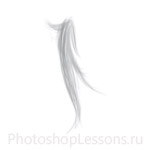 Кисти в виде волос для Фотошопа - кисть 24