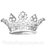 Кисти: короны для Фотошопа - кисть 100