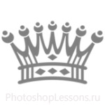 Кисти: короны для Фотошопа - кисть 107