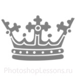 Кисти: короны для Фотошопа - кисть 109