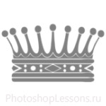 Кисти: короны для Фотошопа - кисть 111