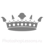 Кисти: короны для Фотошопа - кисть 113