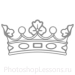 Кисти: короны для Фотошопа - кисть 45