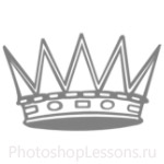 Кисти: короны для Фотошопа - кисть 47