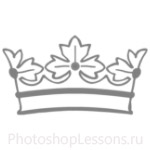 Кисти: короны для Фотошопа - кисть 48