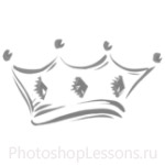 Кисти: короны для Фотошопа - кисть 54
