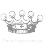 Кисти: короны для Фотошопа - кисть 87