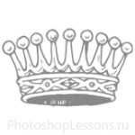 Кисти: короны для Фотошопа - кисть 94