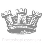 Кисти: короны для Фотошопа - кисть 95