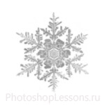 Кисти: снежинки для Фотошопа - кисть 36