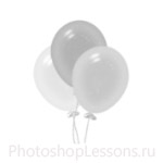 Кисти: воздушные шарики для Фотошопа - кисть 11