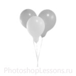 Кисти: воздушные шарики для Фотошопа - кисть 13