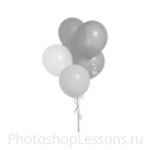 Кисти: воздушные шарики для Фотошопа - кисть 14