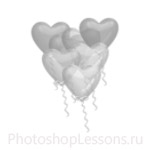 Кисти: воздушные шарики для Фотошопа - кисть 16