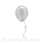 Кисти: воздушные шарики для Фотошопа - кисть 17