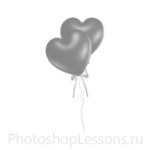 Кисти: воздушные шарики для Фотошопа - кисть 18