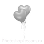 Кисти: воздушные шарики для Фотошопа - кисть 20